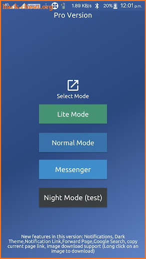 Pro Key for Fast Lite screenshot