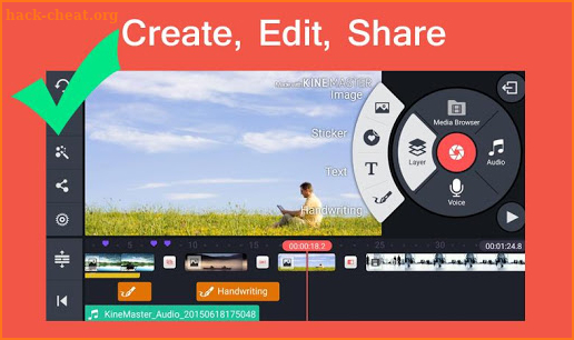 Pro Kine Master + Manual best Free video editor screenshot