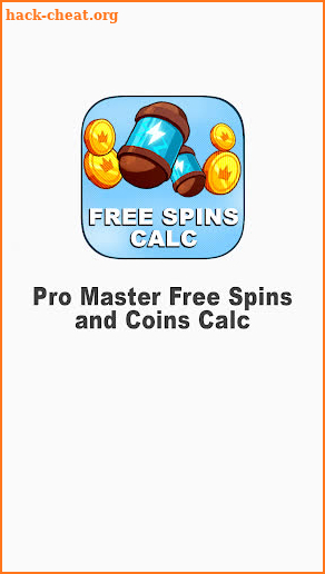 Pro Master Free Spins and Coins Calc screenshot