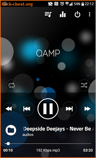 Pro Mp3 player - Qamp screenshot
