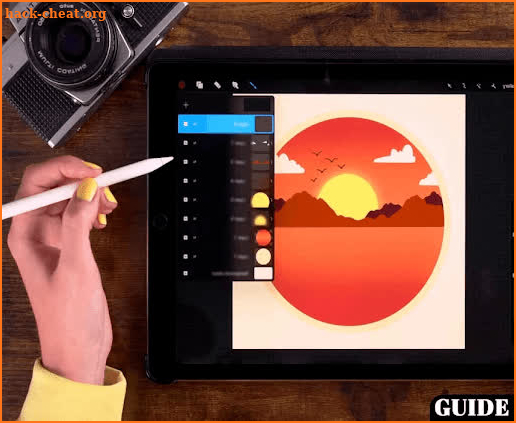Pro Paint Pocket Drawing Guide screenshot