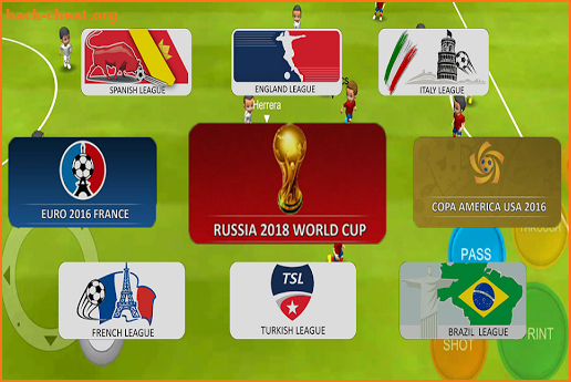 Pro soccer leagues: World Cup 2018 screenshot