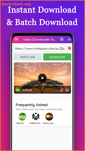 Pro Video Downloader for Instagram screenshot