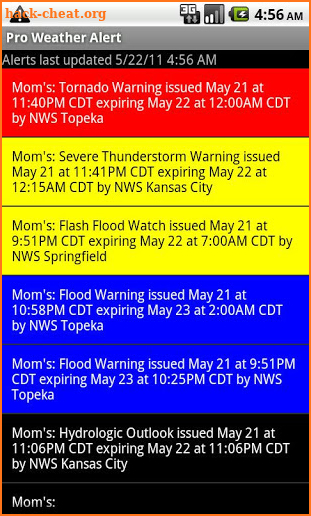 Pro Weather Alert (BETA) screenshot