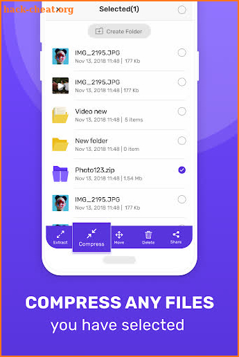 Pro Zip app - UnZip All Files: Zip File Manager screenshot