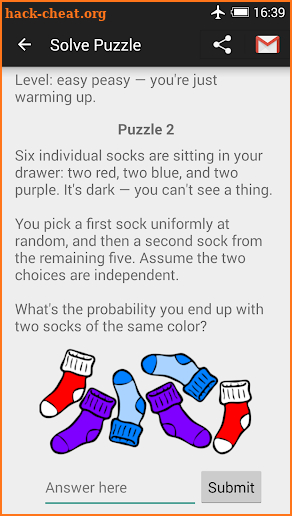 Probability Puzzles screenshot
