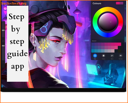 Procreate Basic Beginner Guide App screenshot