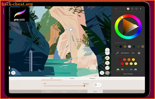 Procreate Pocket Draw and Paint Editor Pro Guide screenshot