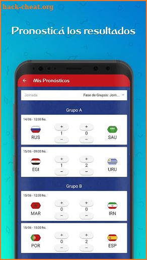 Prode Mundial 2018 screenshot
