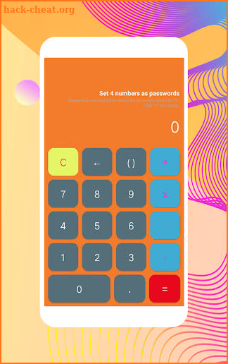 Professional Calculator Lite -Protect Your Privacy screenshot