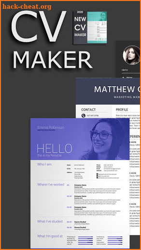 Professional CV Maker - Free Resume Builder screenshot