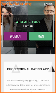 Professional Dating screenshot