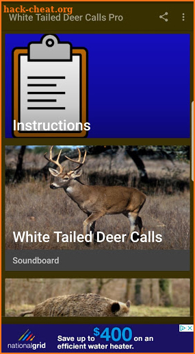 Professional Deer Hunting Calls screenshot