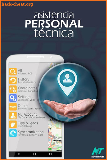 Professional GPS Navigator for Bus screenshot