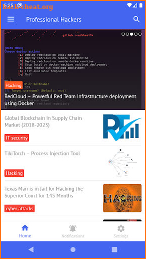 Professional Hackers - Hacking & Technology News screenshot
