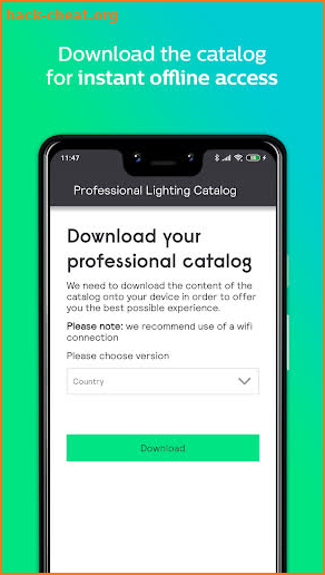 Professional Lighting Catalog screenshot