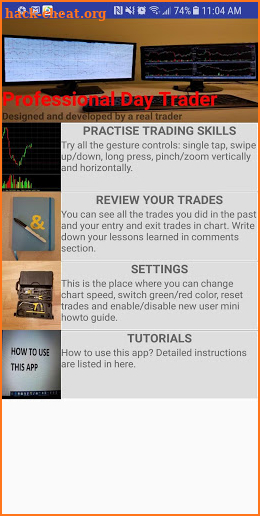 Professional Trader Training screenshot
