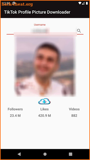Profile Photo Downloader for Tiktok screenshot