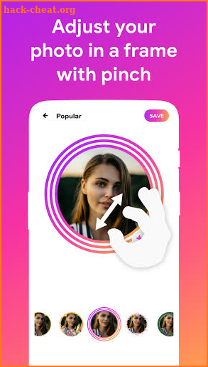 Profile Picture Border Frame - Propic screenshot
