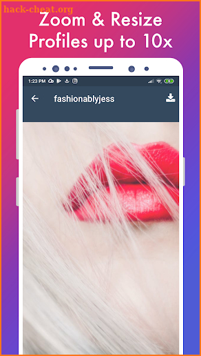 Profile Viewer for Instagram - Zoom Profile Resize screenshot