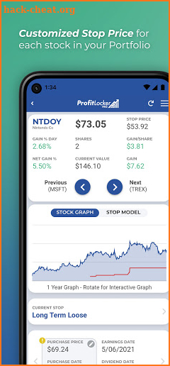 ProfitLocker Pro: Trading Stop screenshot