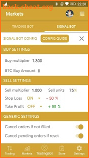 ProfitTrading For Binance - Trade much faster! screenshot
