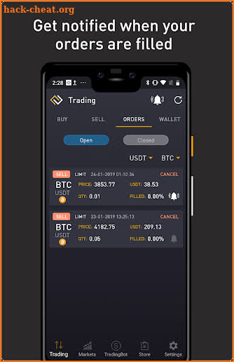 ProfitTradingApp for FTX screenshot
