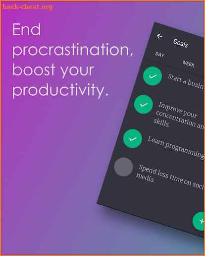 ProGo App - Productive goal tracker screenshot