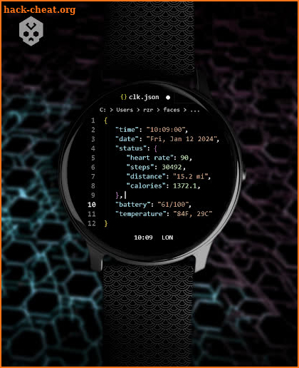 Programmer Watch Face screenshot