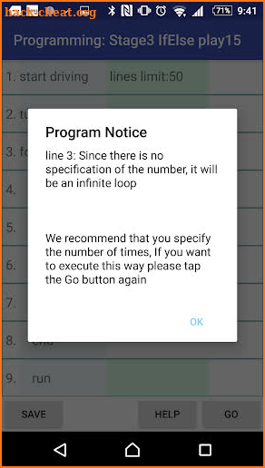 Programming Car RedNose Loop screenshot