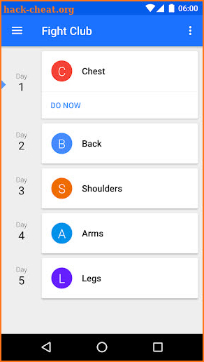 Progression Workout Tracker screenshot