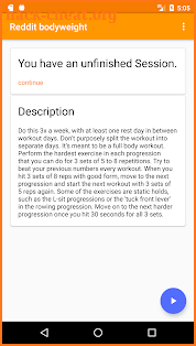 Progressive Workouts screenshot