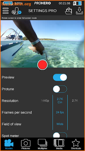 ProHero for GoPro® Cam screenshot