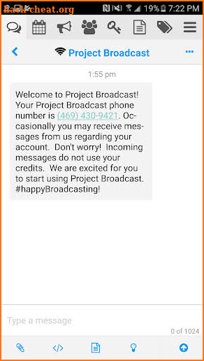 Project Broadcast screenshot