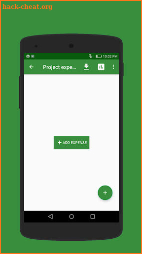 Project Expense Tracker screenshot