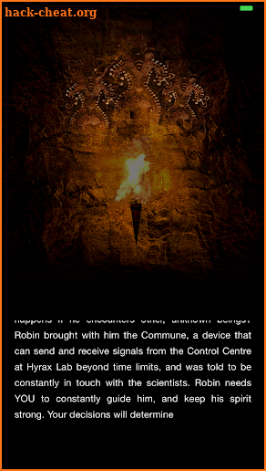 Project Hyrax: Beyond Time - Horror Text adventure screenshot