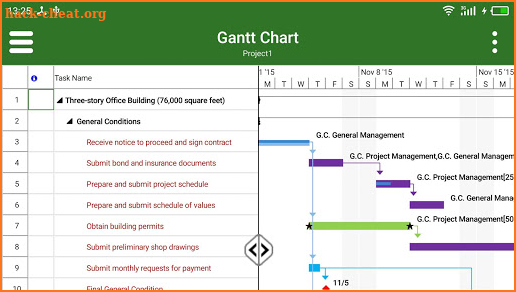 Project Plan 365 screenshot