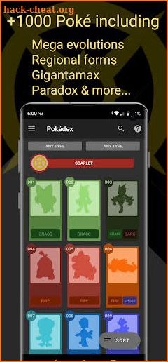Prokedex screenshot
