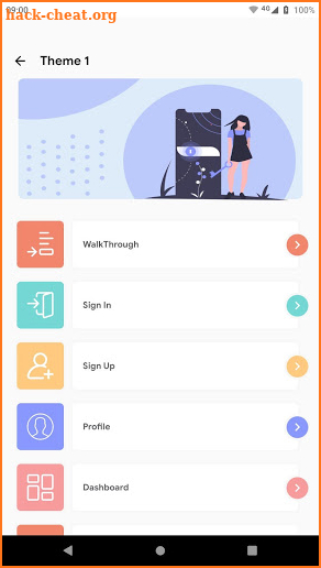 Prokit - Android App UI Design Template Kit screenshot