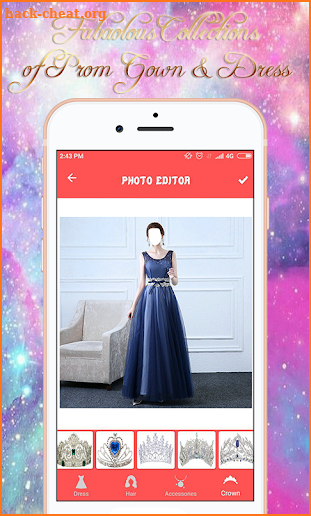 Prom Dress Photo Maker 2018 screenshot