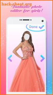 Prom Dress Photo Montage screenshot