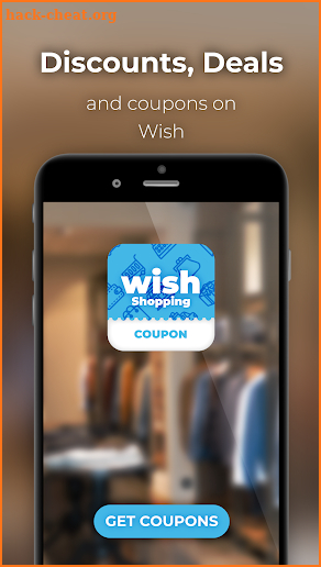 Promo Code for Wish Shopping screenshot