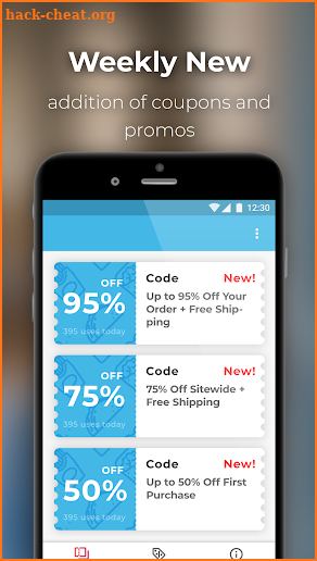 Promo Code for Wish Shopping screenshot