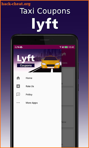 Promo Coupons for Lyft Cab screenshot