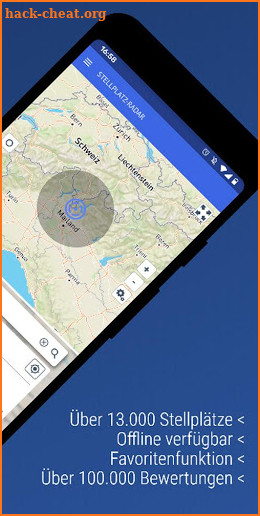 promobil pitch radar - find the best pitches screenshot