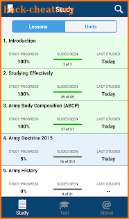 PROmote - Army Study Guide screenshot