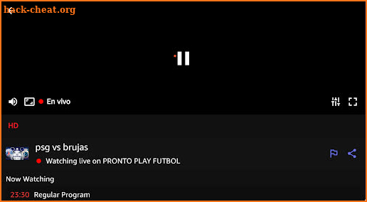 Pronto futbol play vivo enigma - seguros viajes screenshot