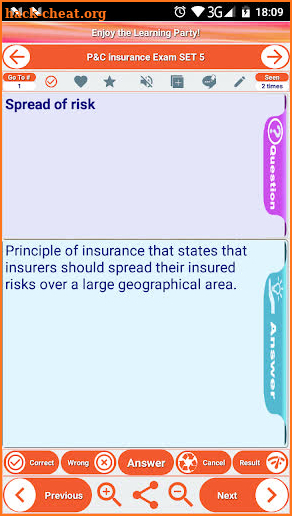 Property & Casualty Insurance Exam Review App screenshot