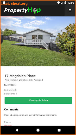 Property Hop NZ – Real estate search New Zealand screenshot