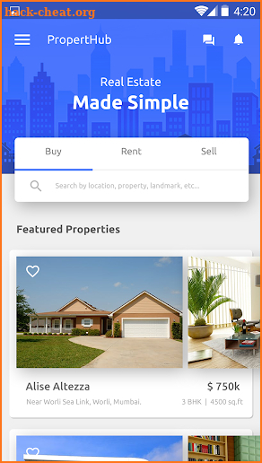 Property Hub screenshot
